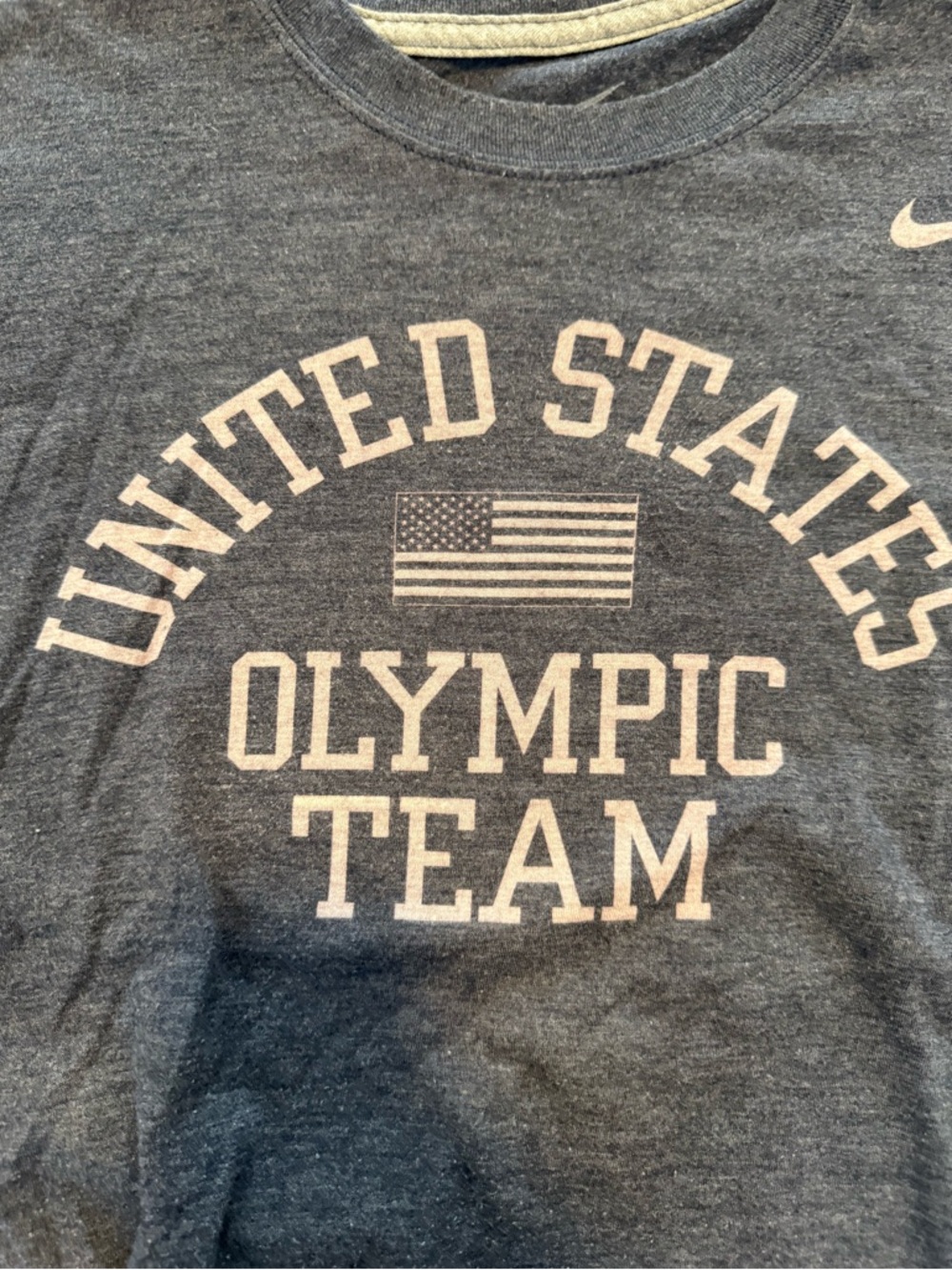 Nike United States Olympic Team Heather blue Tee